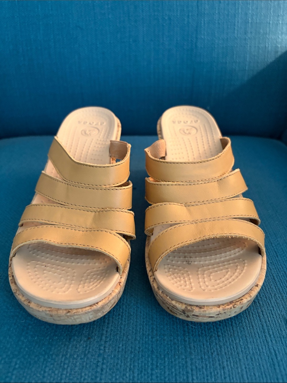 Crocs A-Leigh Wedge Sandals